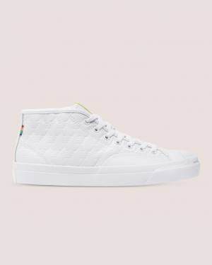 Zapatillas Altas Converse Alexis Sablone Pride Jack Purcell Pro Blancas | CV-746IYL