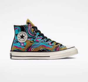 Zapatillas Altas Converse Chuck 70 '90s Marbled Turquesa | CV-580XQI