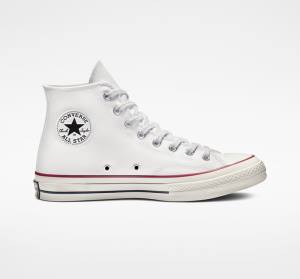 Zapatillas Altas Converse Chuck 70 Vintage Lona Blancas | CV-016OFI