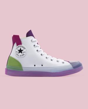 Zapatillas Altas Converse Chuck Taylor All Star CX Blocked Blancas | CV-120EJU