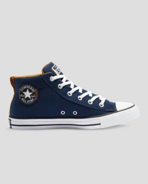 Zapatillas Altas Converse Chuck Taylor All Star Calle Azules | CV-204WLP