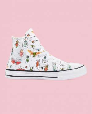 Zapatillas Altas Converse Chuck Taylor All Star Glow Bug Blancas | CV-275BJE