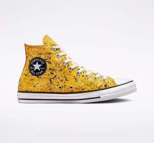 Zapatillas Altas Converse Chuck Taylor All Star Archive Paint Splatter Blancas | CV-460AYW