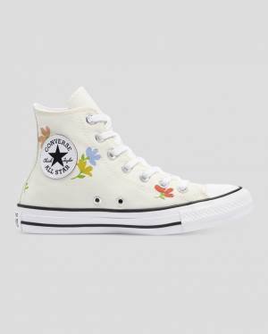 Zapatillas Altas Converse Chuck Taylor All Star Garden Party Beige | CV-461RXQ