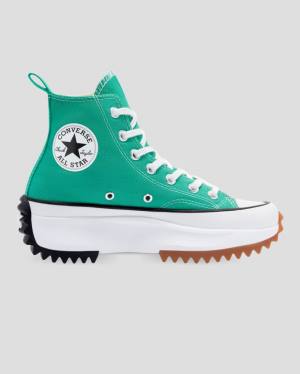 Zapatillas Altas Converse Run Star Hike Seasonal Colour Verde | CV-458SJM