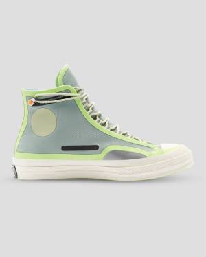 Zapatillas Altas Converse Seam Tape Chuck 70 Verde | CV-123YZB