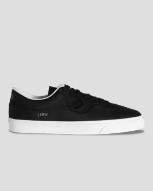 Zapatillas Bajas Converse CONS Louie Lopez Pro Cuero Negras | CV-189UTA