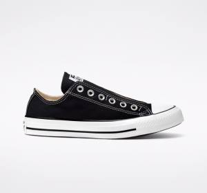 Zapatillas Bajas Converse Chuck Taylor All Star Slip Negras Blancas | CV-126OGA