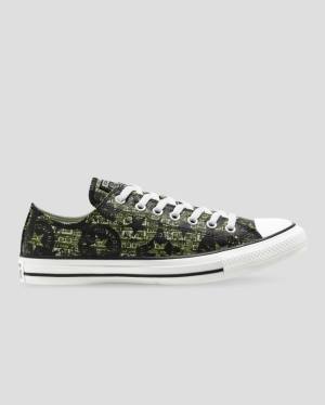 Zapatillas Bajas Converse Chuck Taylor All Star Logo Replay Negras | CV-521YMX