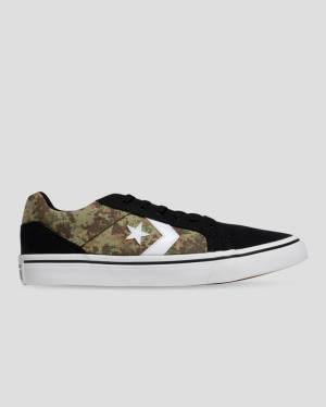 Zapatillas Bajas Converse El Distrito Mix And Match Negras Camuflaje | CV-283DXR