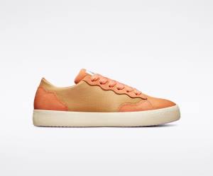 Zapatillas Bajas Converse GOLF le FLEUR GLF 2.0 Amarillo Oscuro Cobra Marrones Blancas | CV-523RTX