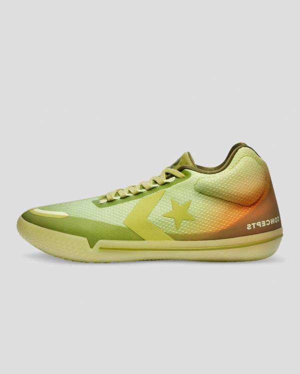 Zapatillas Altas Converse All Star Pro BB Evo Concepts Verde | CV-735JMS