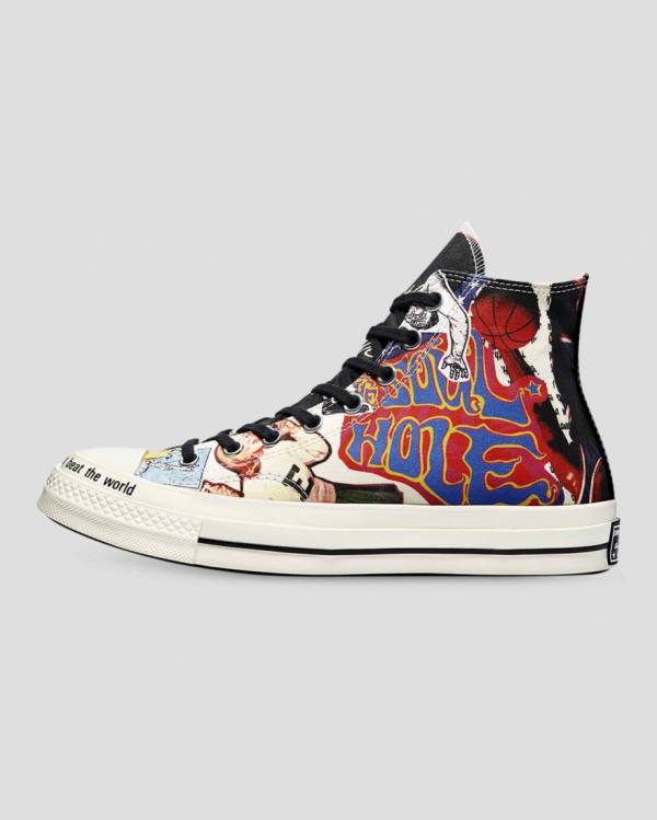 Zapatillas Altas Converse Chuck 70 Beat The World Multicolor | CV-051DEM