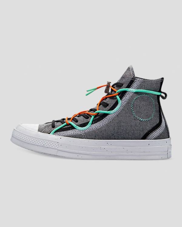 Zapatillas Altas Converse Chuck 70 Morphlon Gris | CV-843CFV