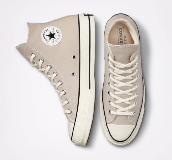 Zapatillas Altas Converse Chuck 70 Pastel Polyester Negras | CV-201IWK