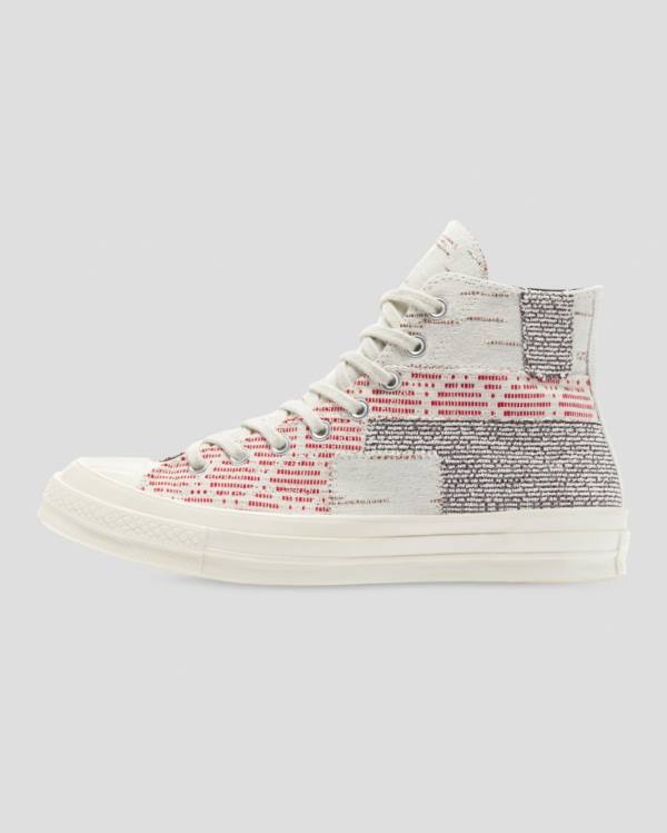 Zapatillas Altas Converse Chuck 70 Patchwork Rosas Gris | CV-742RWF