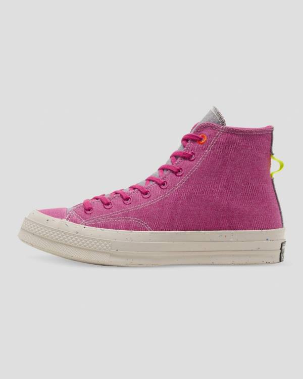 Zapatillas Altas Converse Chuck 70 Renew Regrind Foxing Rosas | CV-384XGO