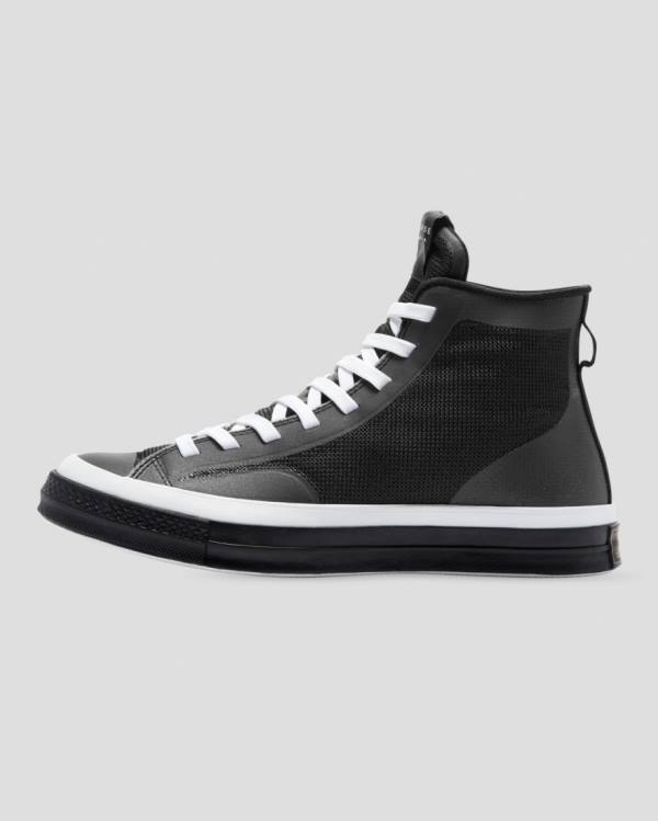 Zapatillas Altas Converse Chuck 70 Then & Now Negras Blancas | CV-860BUQ