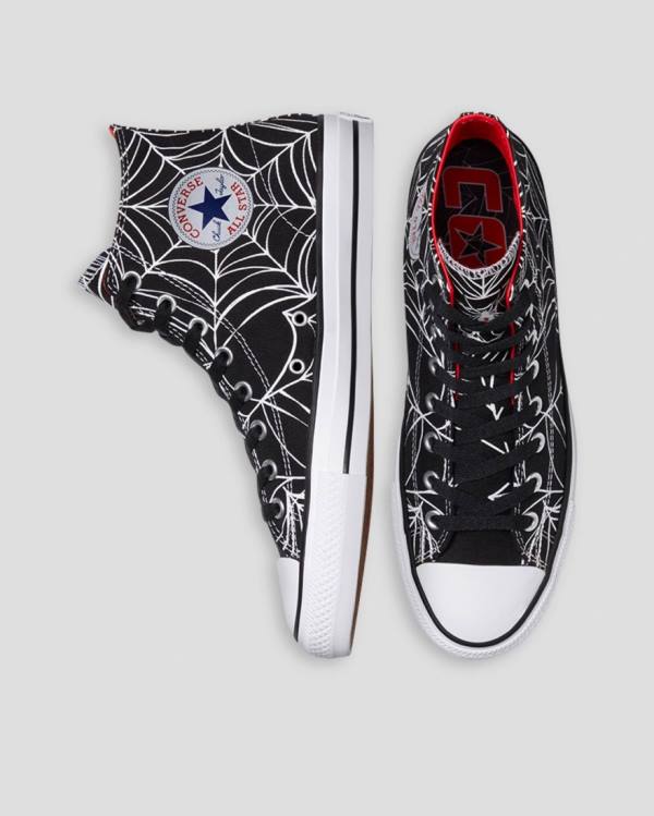 Zapatillas Altas Converse Chuck Taylor All Star Pro Roll Up Negras | CV-125XTV