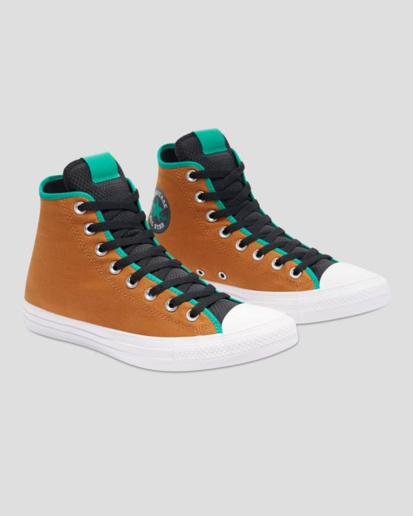 Zapatillas Altas Converse Chuck Taylor All Star Digital Terrain Marrones Verde | CV-164YTE