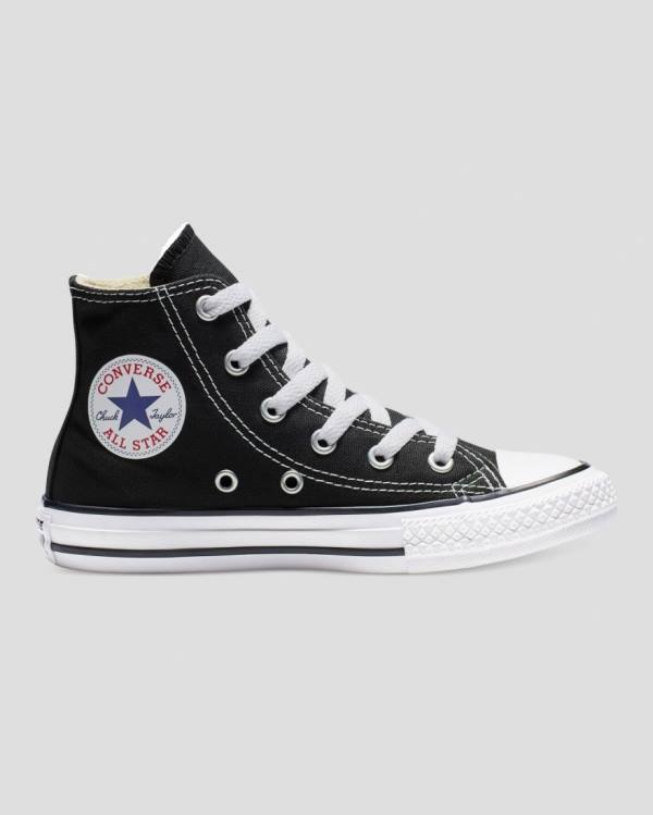 Zapatillas Altas Converse Chuck Taylor All Star Negras | CV-172HNQ