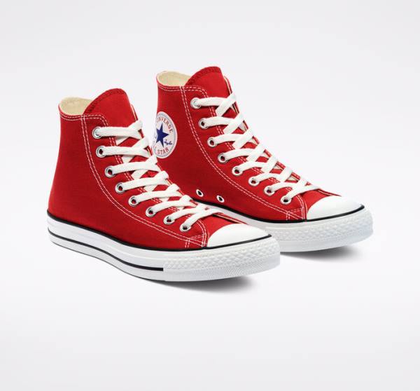 Zapatillas Altas Converse Chuck Taylor All Star Classic Rojas | CV-271DLY