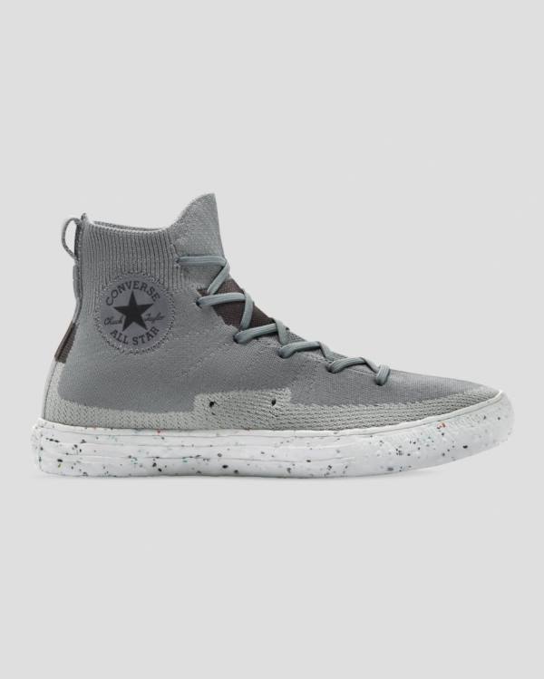 Zapatillas Altas Converse Chuck Taylor All Star Renew Crater Knit Gris | CV-274NFR