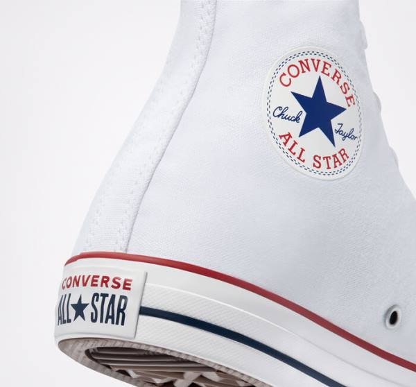 Zapatillas Altas Converse Chuck Taylor All Star White Blancas | CV-305DLS