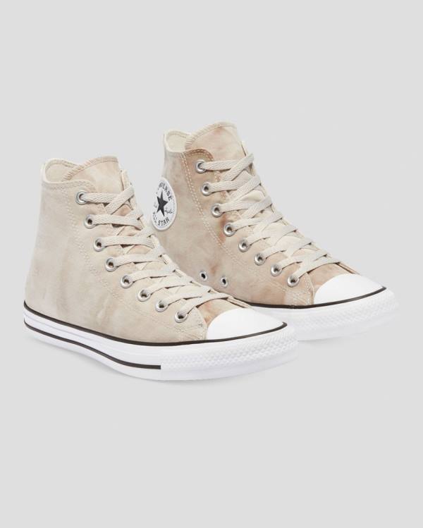 Zapatillas Altas Converse Chuck Taylor All Star Summer Daze Wash Kaki | CV-397GLW