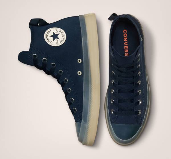 Zapatillas Altas Converse Chuck Taylor All Star CX Seasonal Color Azul Marino Obsidian | CV-482KAM