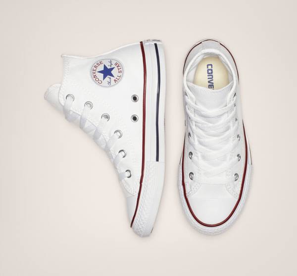 Zapatillas Altas Converse Chuck Taylor All Star Blancas | CV-587XTC