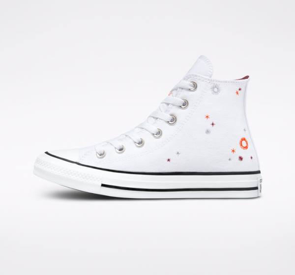 Zapatillas Altas Converse Chuck Taylor All Star You Are On The Right Path Blancas | CV-591TOA