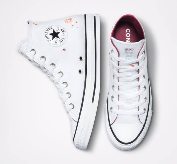 Zapatillas Altas Converse Chuck Taylor All Star You Are On The Right Path Blancas | CV-591TOA