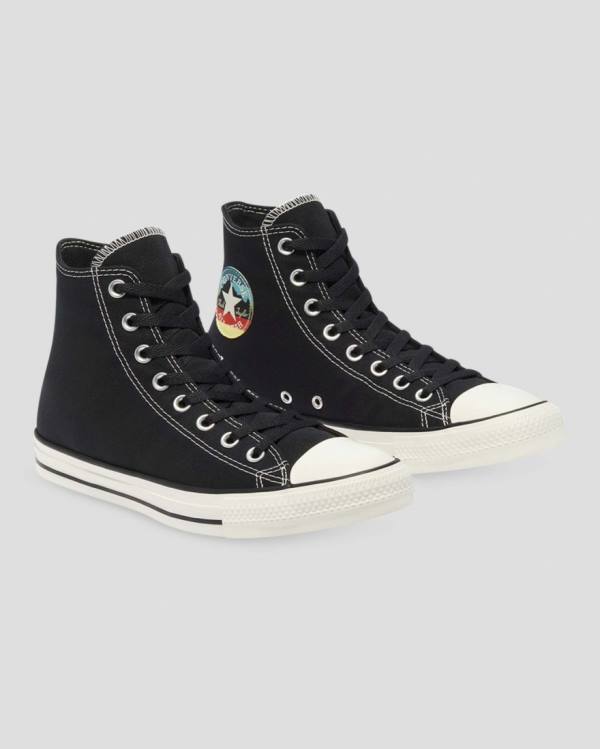 Zapatillas Altas Converse Chuck Taylor All Star National Parks Patch Negras | CV-730UNW