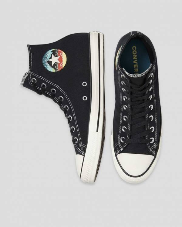 Zapatillas Altas Converse Chuck Taylor All Star National Parks Patch Negras | CV-730UNW