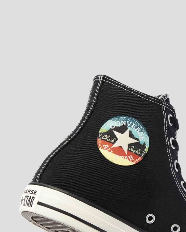 Zapatillas Altas Converse Chuck Taylor All Star National Parks Patch Negras | CV-730UNW