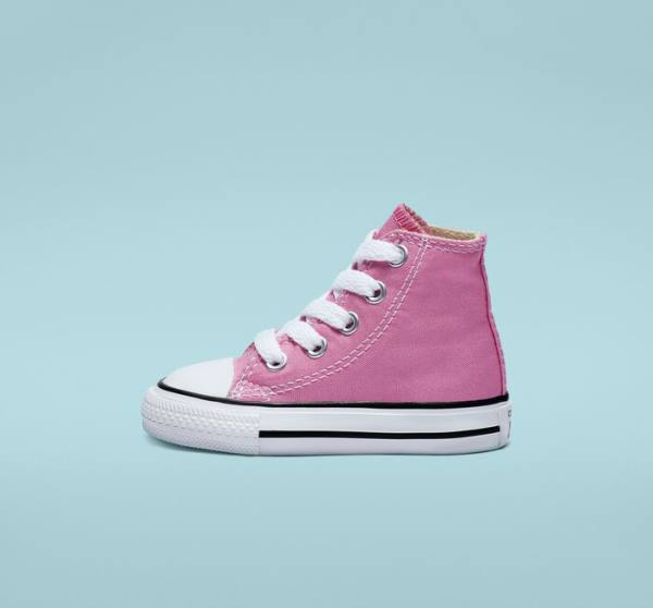 Zapatillas Altas Converse Chuck Taylor All Star Classic Rosas | CV-740OTD