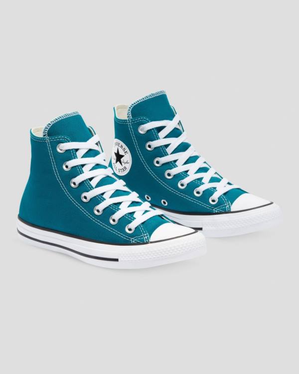 Zapatillas Altas Converse Chuck Taylor All Star Seasonal Azules | CV-763CIY