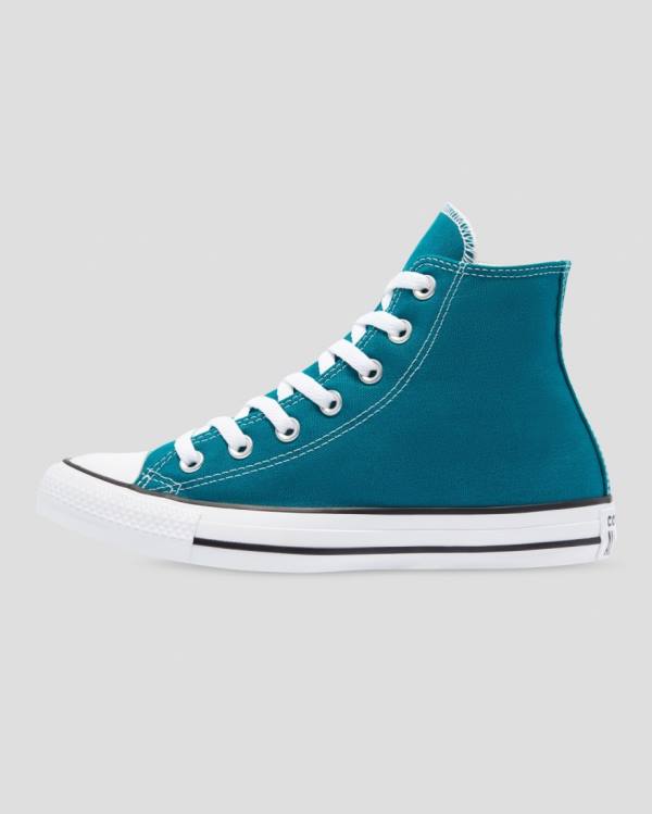 Zapatillas Altas Converse Chuck Taylor All Star Seasonal Azules | CV-763CIY