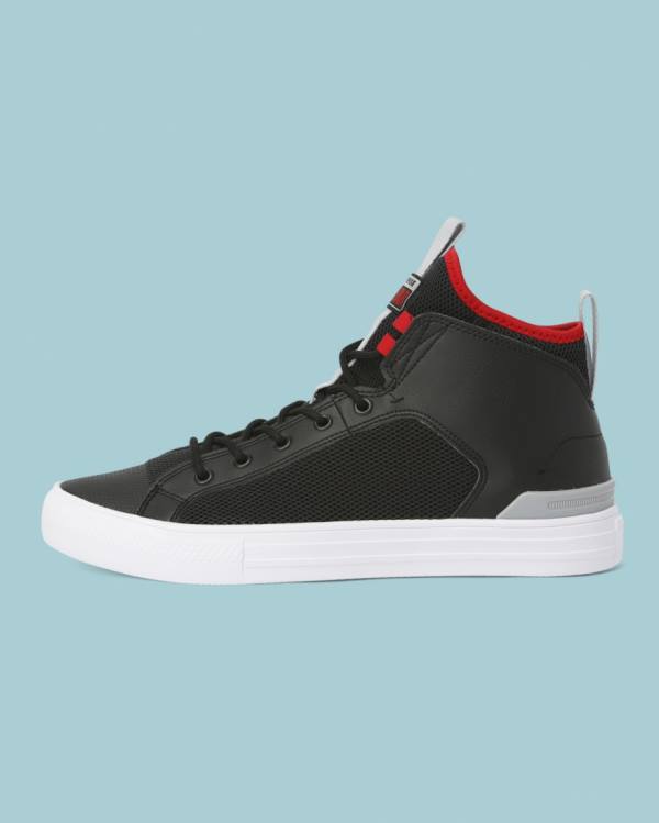 Zapatillas Altas Converse Chuck Taylor All Star Ultra Sintetico Cuero Negras | CV-789GWU