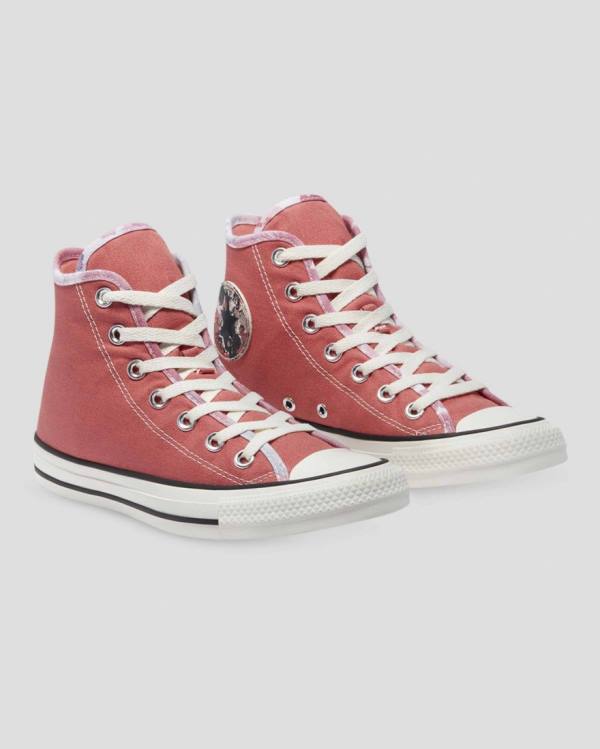 Zapatillas Altas Converse Chuck Taylor All Star Festival Rosas | CV-807PTG