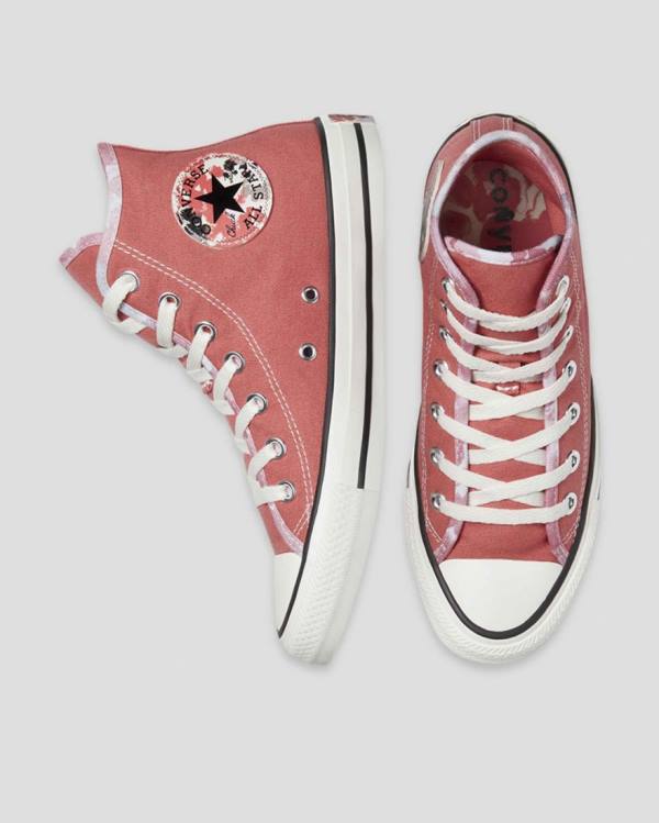 Zapatillas Altas Converse Chuck Taylor All Star Festival Rosas | CV-807PTG