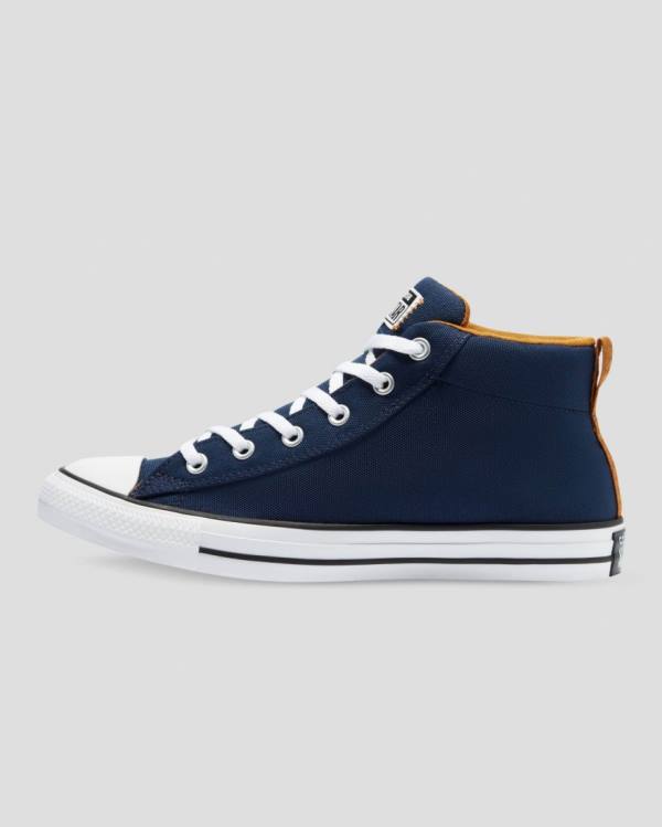 Zapatillas Altas Converse Chuck Taylor All Star Calle Azules | CV-902ENF