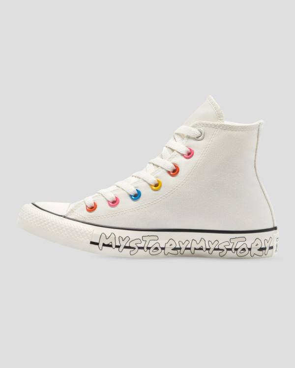 Zapatillas Altas Converse Chuck Taylor All Star My Story Beige | CV-908XHG