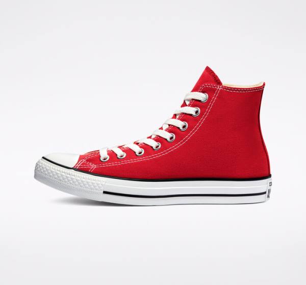 Zapatillas Altas Converse Chuck Taylor All Star Classic Rojas | CV-980VJA