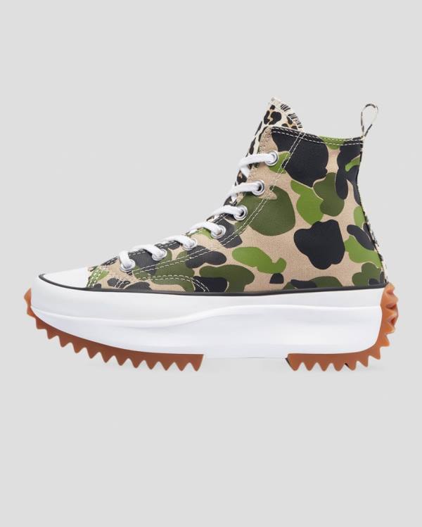 Zapatillas Altas Converse Run Star Hike Wild Archive Camuflaje | CV-167UTG