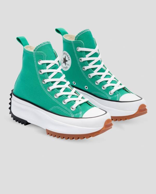 Zapatillas Altas Converse Run Star Hike Seasonal Colour Verde | CV-458SJM