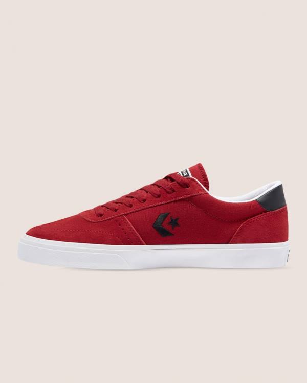 Zapatillas Bajas Converse Boulevard Gamuza Rojas | CV-345PFU