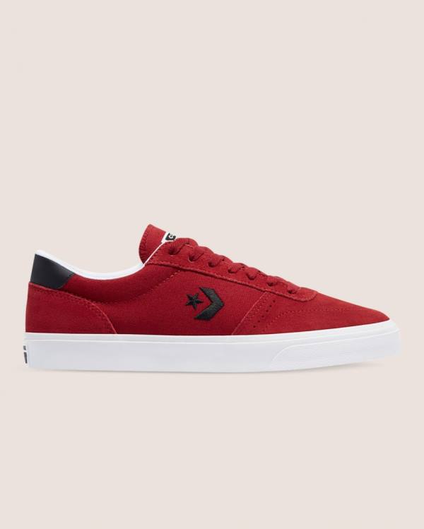 Zapatillas Bajas Converse Boulevard Gamuza Rojas | CV-345PFU