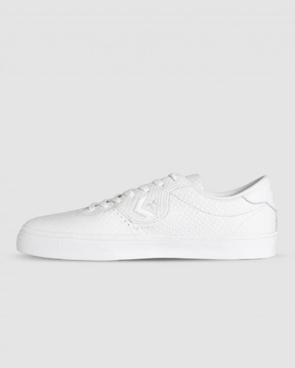 Zapatillas Bajas Converse CONS Louie Lopez Pro Cuero Blancas | CV-403NSH